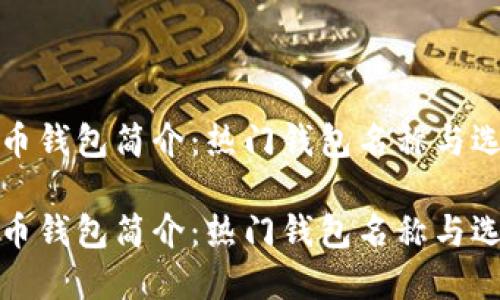 数字货币钱包简介：热门钱包名称与选择指南

数字货币钱包简介：热门钱包名称与选择指南