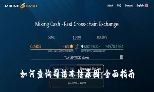 如何查询司法冻结原因：全面指南